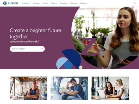 Zurich homepage
