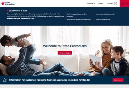 State Custodians homepage