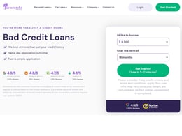 Jacaranda Finance Bad credit loan