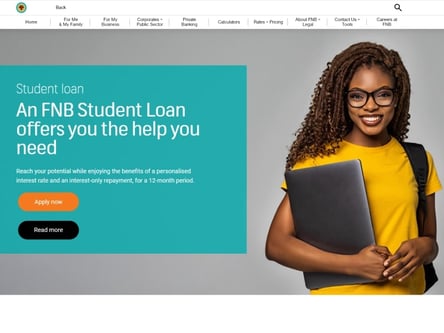 FNB homepage