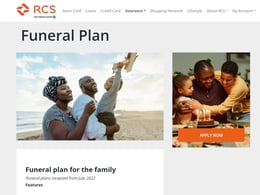 RCS  Funeral cover