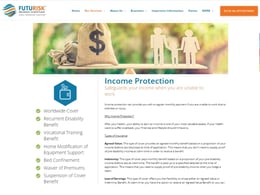 Futurisk Income protection insurance