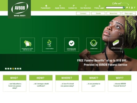 AVBOB homepage