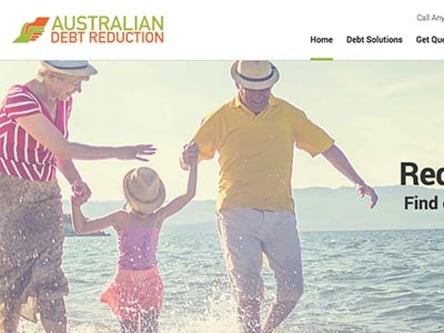 Australian Debt Reduction homepage