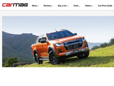 CARmag.co.za homepage