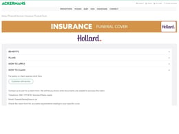 Ackermans Funeral Cover Funeral cover