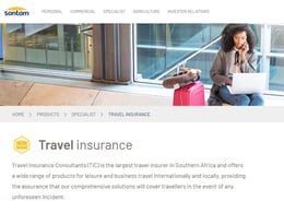 Santam Business Travel Insurance