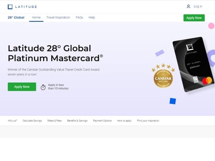 28 Degrees homepage