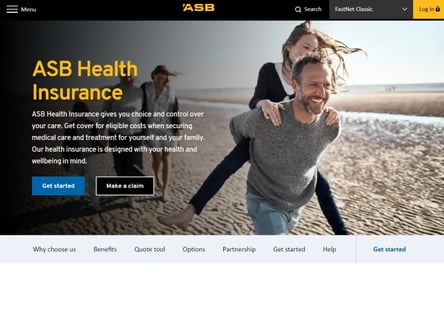 ASB homepage