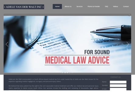Medical Law homepage
