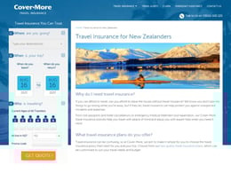 Cover More Travel insurance