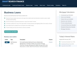Smart Search Finance Business loan