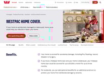 Westpac Insurance Home insurance