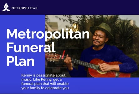 Metropolitan Funeral Cover homepage