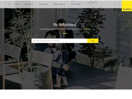 Ray White homepage