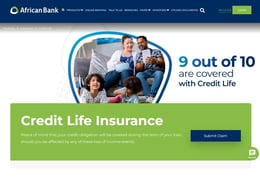 African Bank Credit life insurance