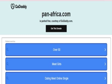 Pan Africa Life homepage