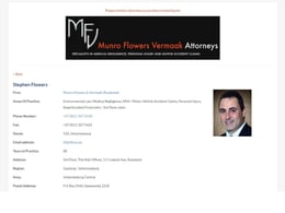 Munro Flowers & Vermaak Medical Negligence Claim