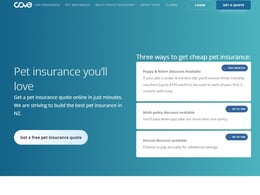 Cove Insurance Pet insurance