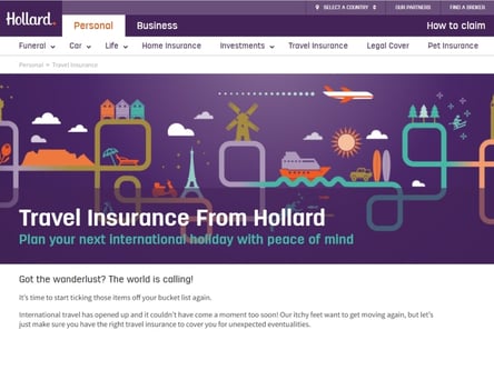 hollard oojah travel insurance