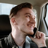 woman talking on mobile phone