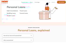 Now Finance Personal loan