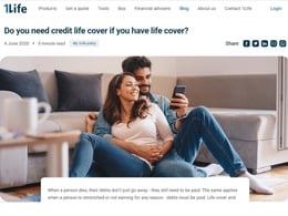 1Life Credit Life Insurance