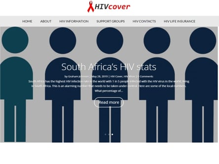 HIV Cover homepage