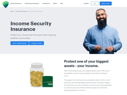 MAS homepage