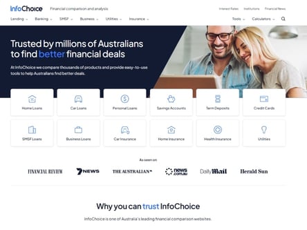 Info Choice homepage