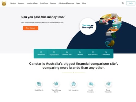 Canstar homepage