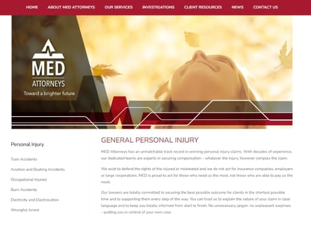 Mokoduo Attorneys homepage