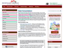Mortgage World Consolidation loan