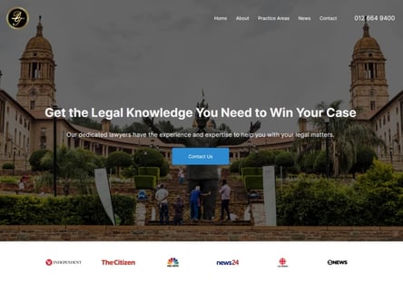 Du Toit Attorneys homepage