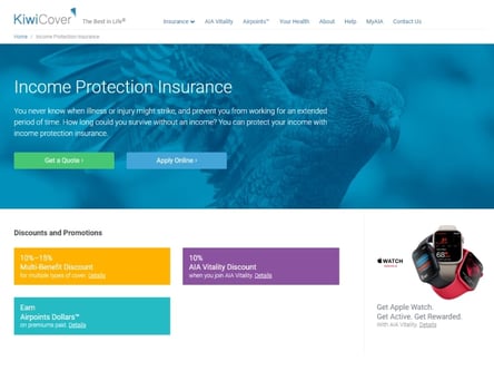 KiwiCover homepage