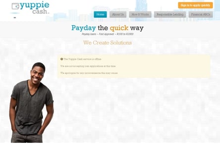 Yuppie Cash homepage