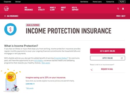 AIA homepage