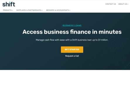 Business Loans homepage