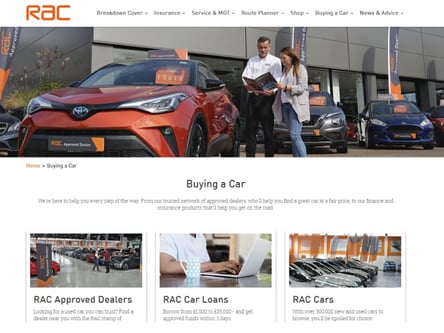 RAC homepage