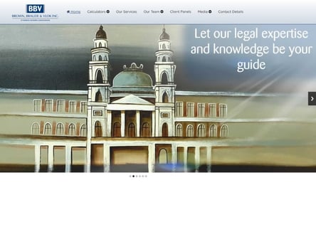 Brown, Braude & Vlok Attorneys homepage