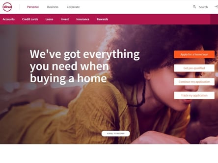 Absa homepage