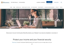 Discovery Insurance Income protection insurance