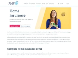 AMP Home insurance