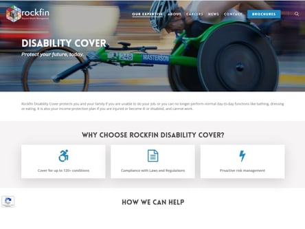 Rockfin homepage