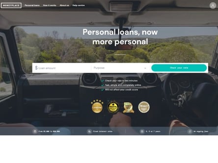 MoneyPlace homepage