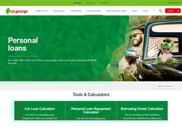 St. George Personal loan