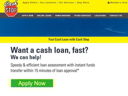 Cash Stop Short-term loan