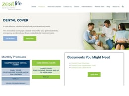 Zestlife Dental Insurance