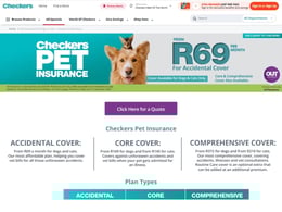 Checkers Pet Insurance Pet insurance
