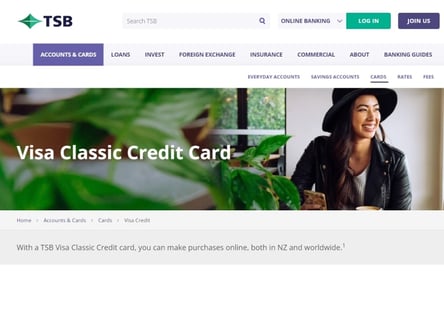 TSB homepage